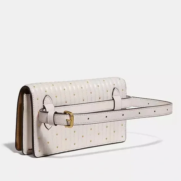 NWT Coach Convertible Belt Bag in Chalk - Picture 2 of 16